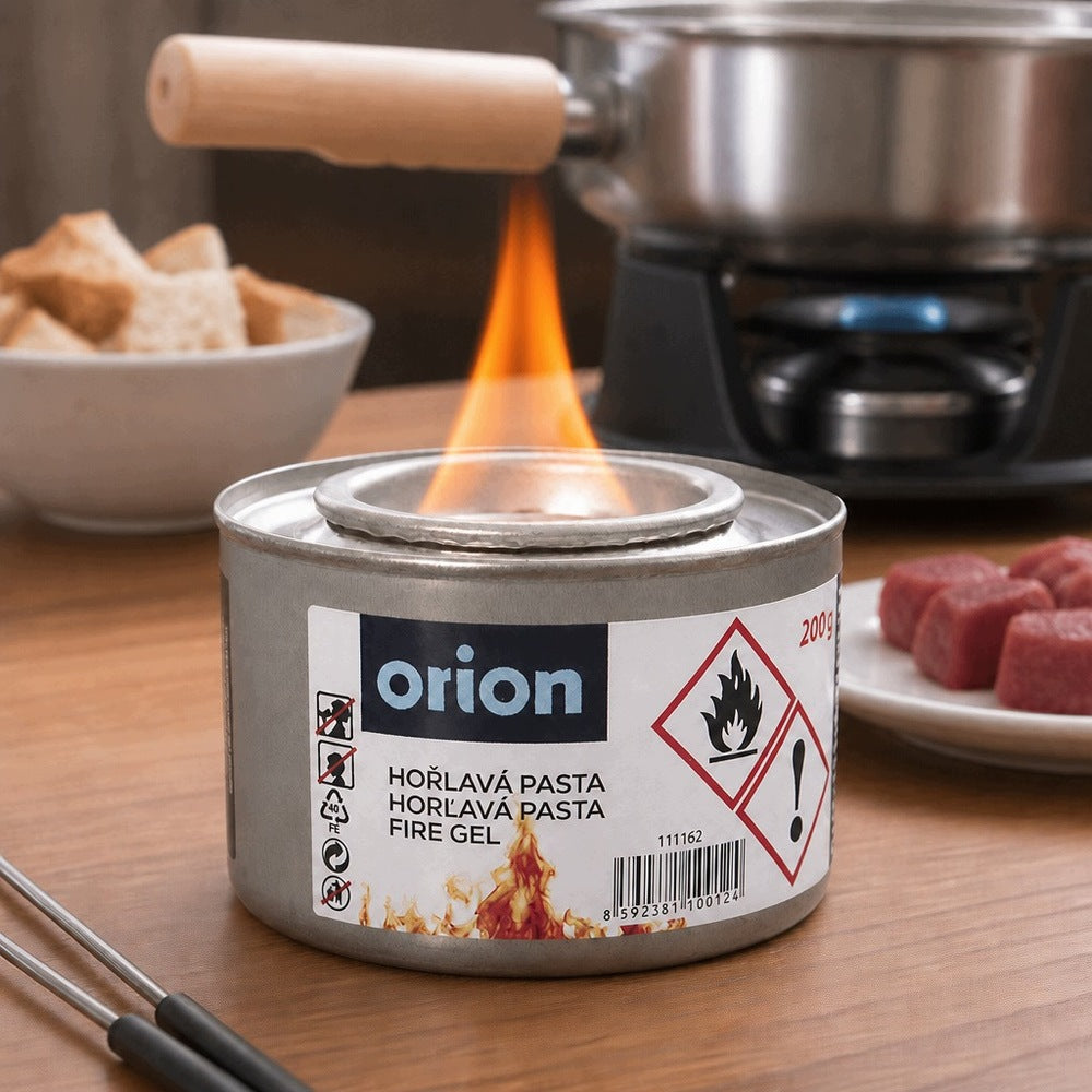 PASTE FUEL FOR FONDUE GEL FUEL FOR HEATER SAFE 0,22 L Brand Vilde