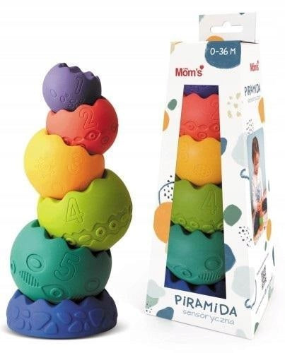 PASTEL SENSORY PYRAMID, HENCZ TOYS