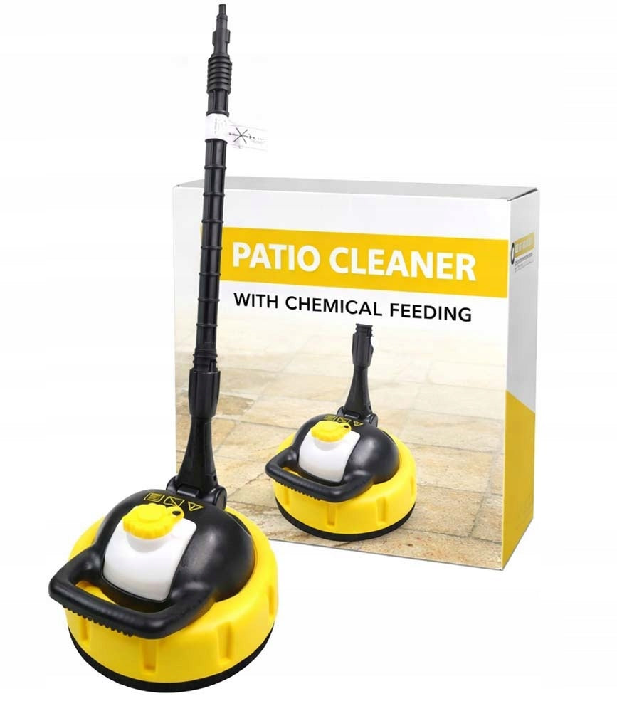 PATIO CLEANER FOR CLEANING TERRACE PAVING STONES M22 WITH CHEMICAL TANK