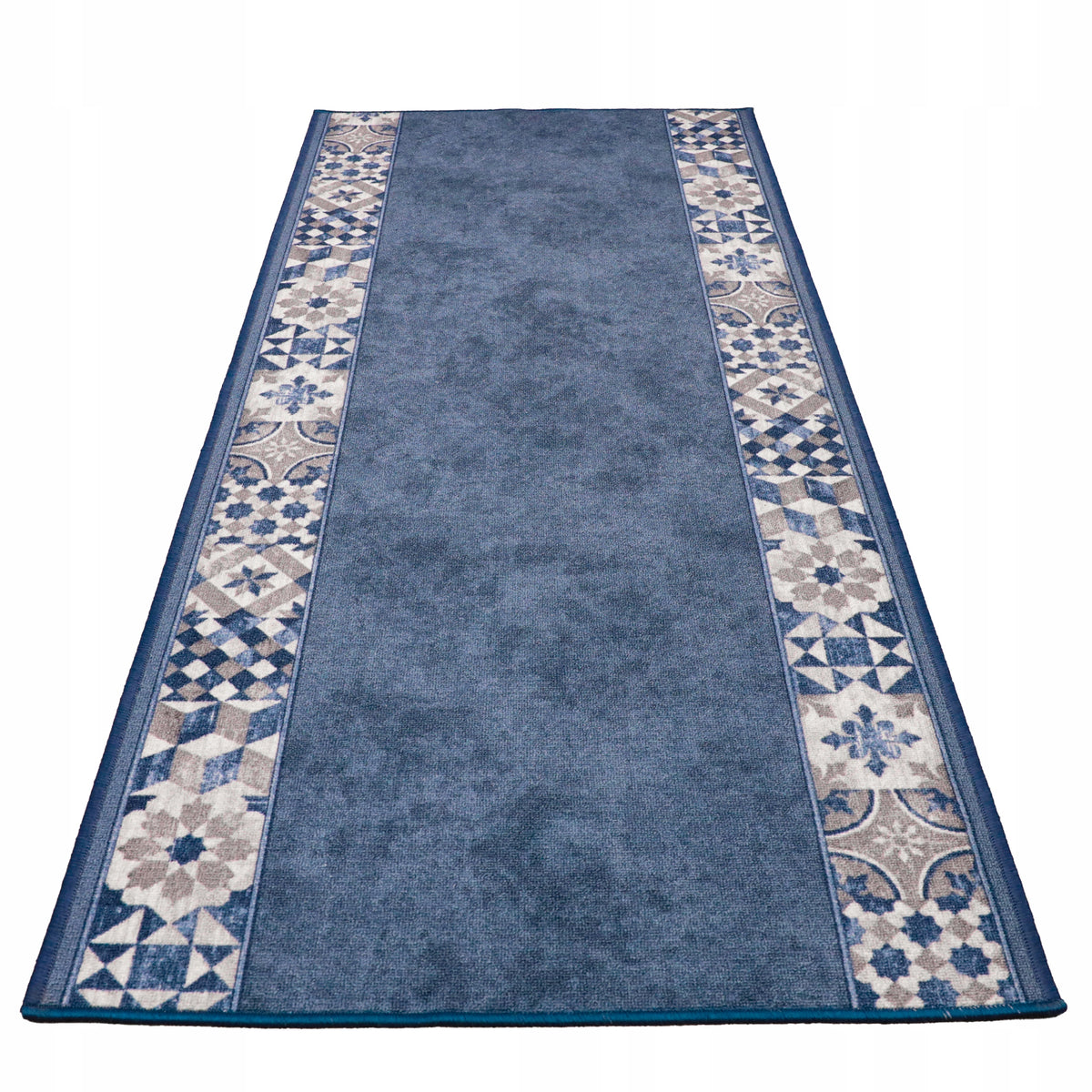PAVEMENT CARPET LOMA BLUE 80X150 CM ANTI-SLIP DURABLE POLYAMIDE