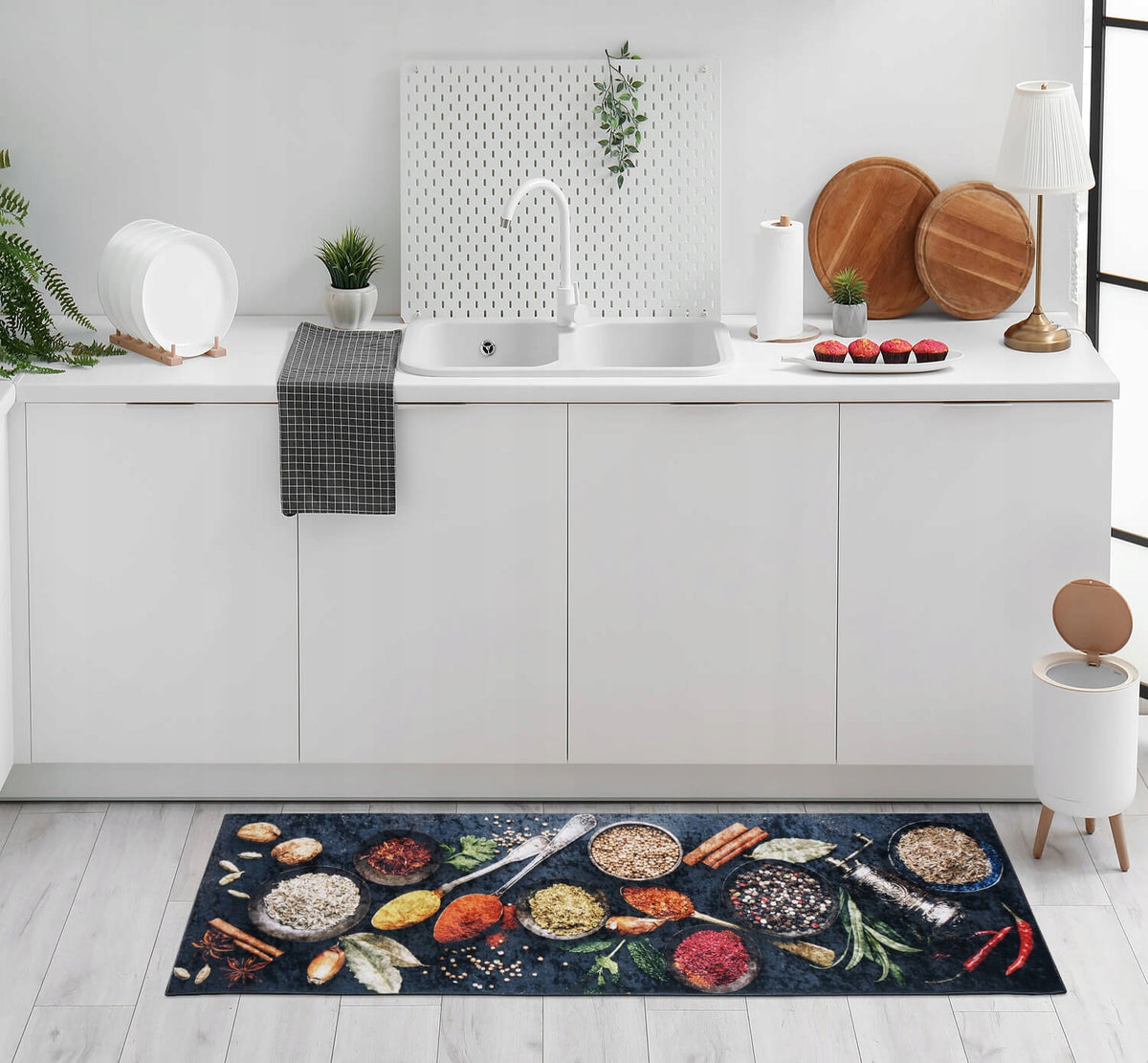 PAVEMENT FOR KITCHEN NON-SLIP CARPET SOFT KITCHEN RUG 50x160 Manufacturer code dywan kuchenny do prania w pralce przyprawy