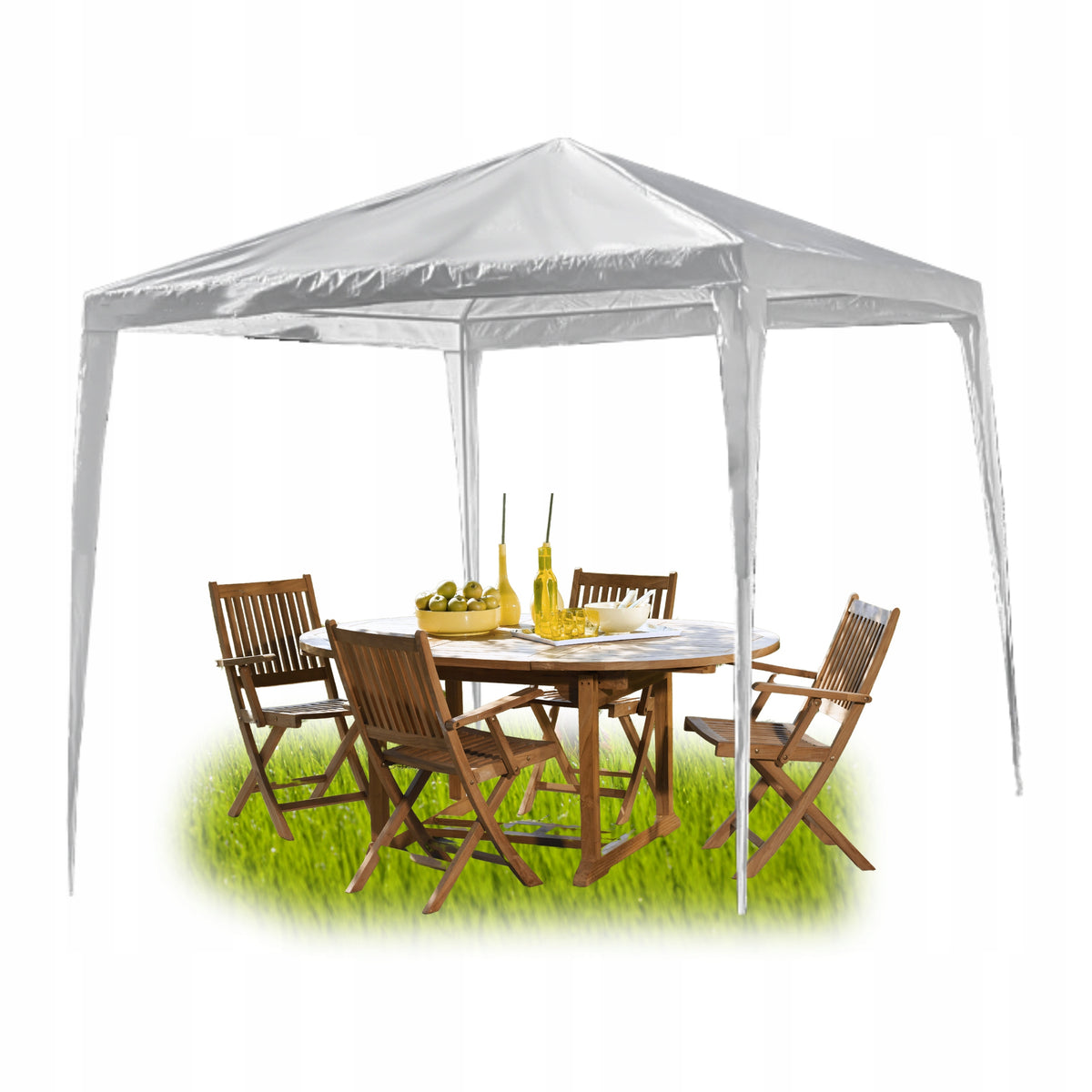 PAVILION GARDEN TENT COMMERCIAL CATERING MARKET 3x3m