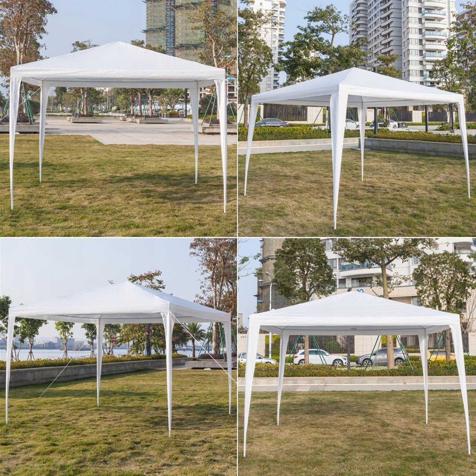 PAVILION GARDEN TRADE TENT 3x3m GREEN WHITE Type pavilion