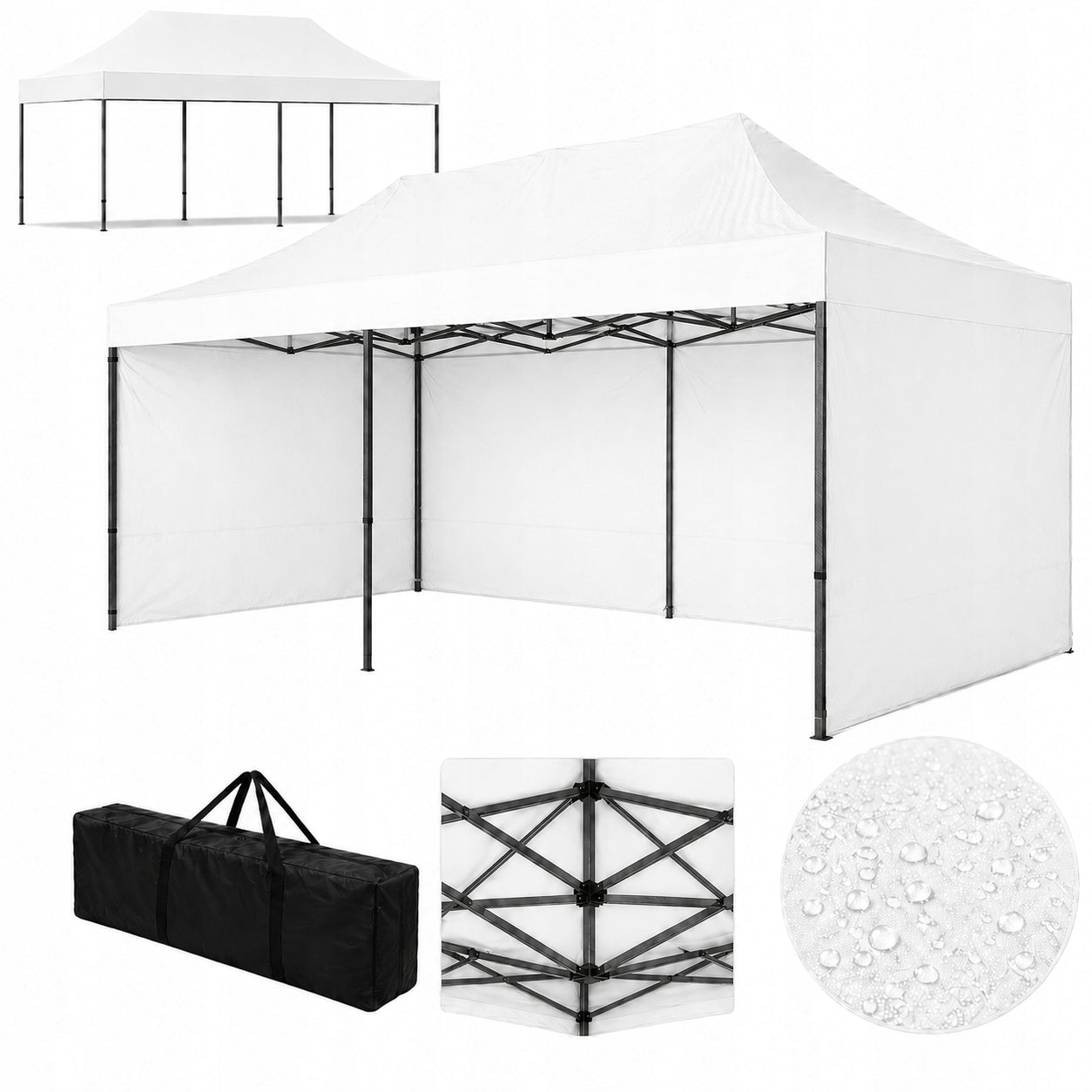 PAVILION TRADE TENT GARDEN MARKET EXPRESS CATERING 3x6 + BAG