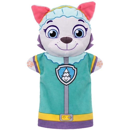 PAW PATROL EVEREST PLUSH TOY DOG CUDDLY HAND PUPPET Brand Spin Master