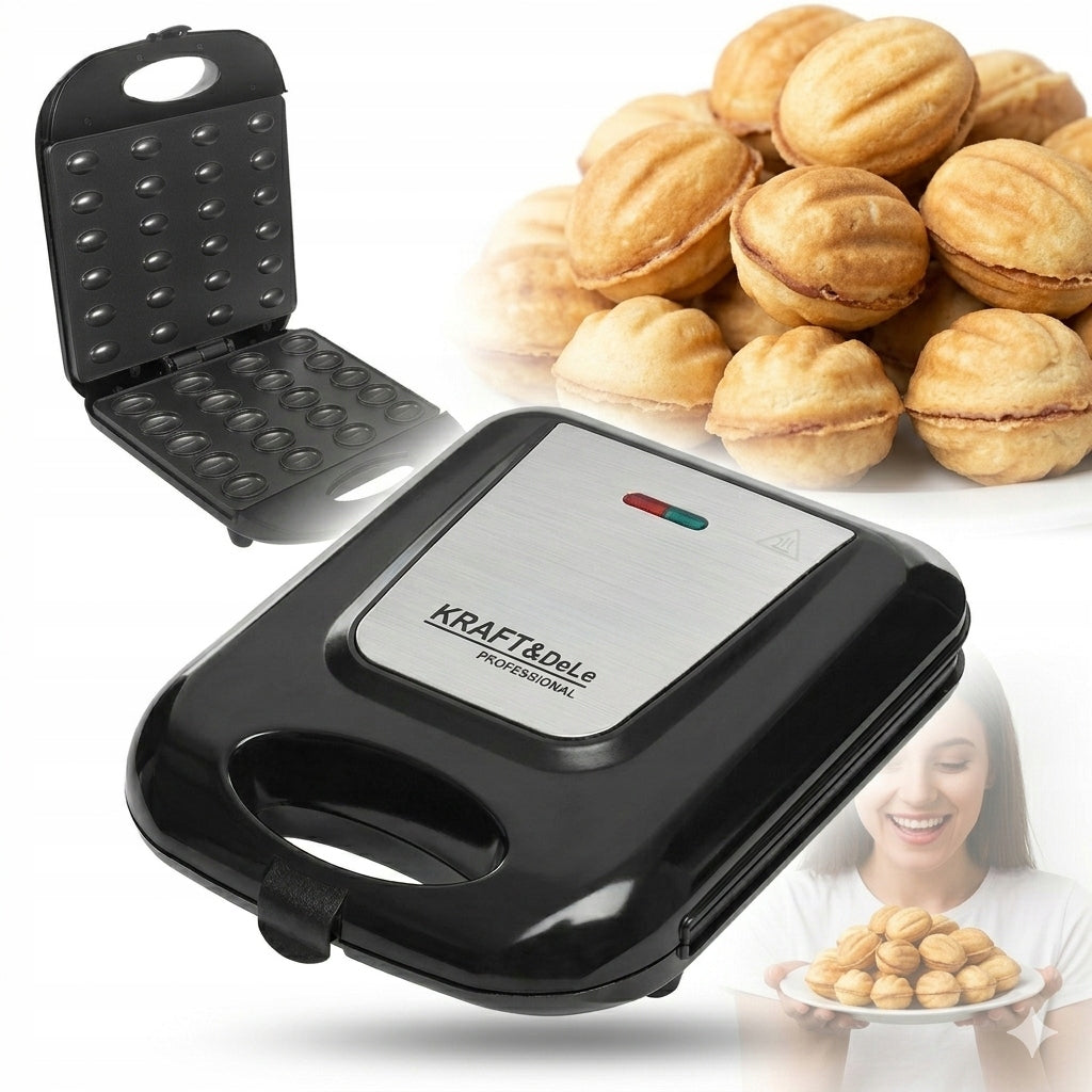 PEANUT COOKIE TOASTER 1400W FORM 24PCS - STRONG AND LARGE