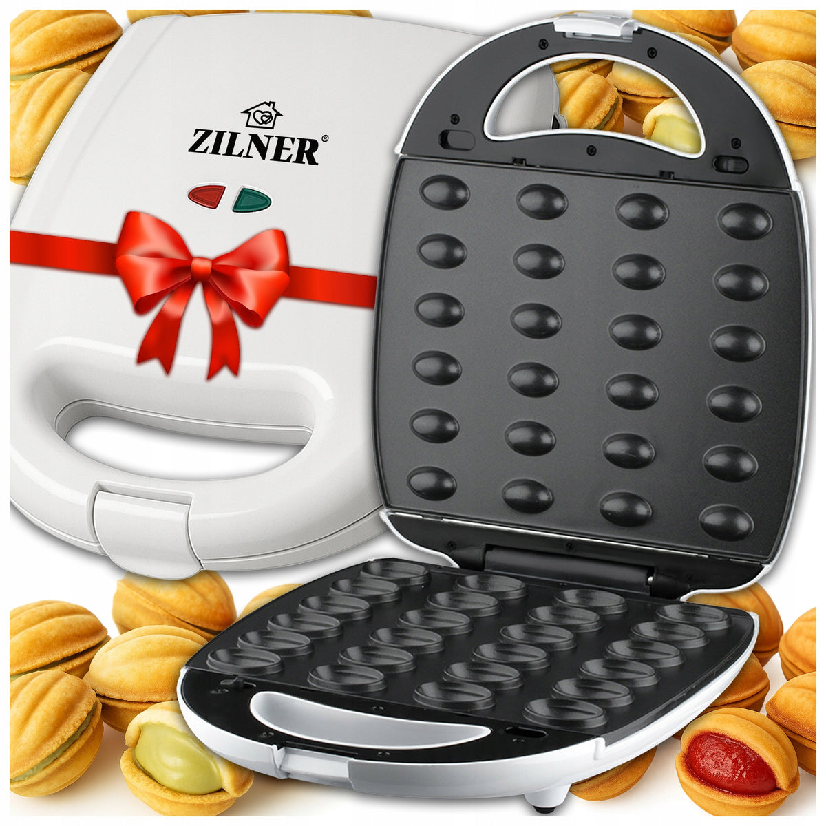 PEANUT TOASTER 24 PIECES COOKIE MAKER MACHINE 1600W