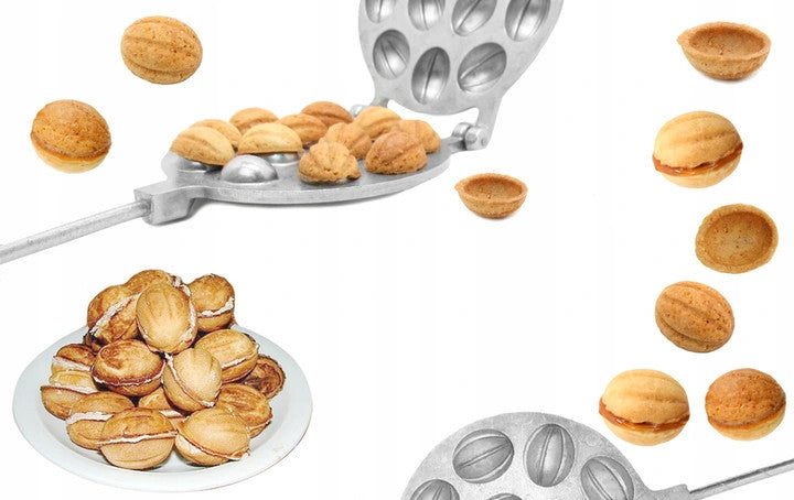PEANUT TOASTER COOKIE PAN FORM 16PCS FOR THE HOLIDAYS Power rating 0 W
