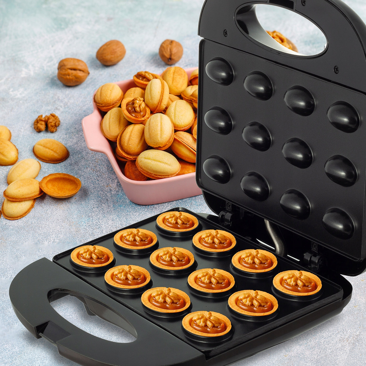 PEANUT TOASTER ELECTRIC COOKIE MOLD 12 PACK KAMILLE Packaging status original