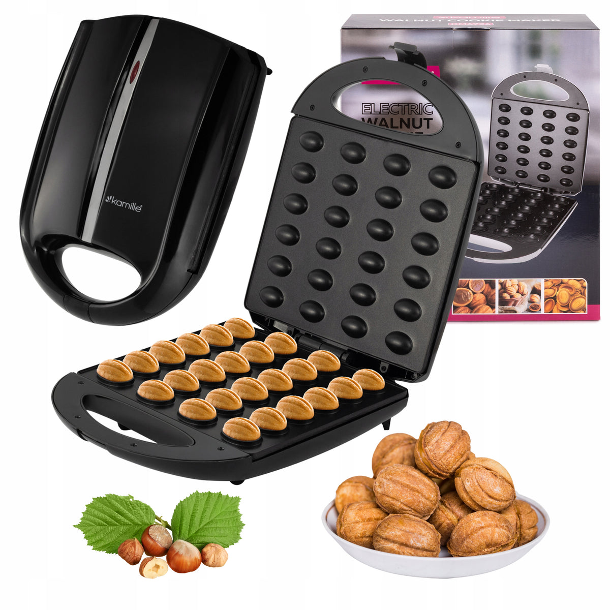 PEANUT TOASTER ELECTRIC COOKIE MOLD 24 PACK KAMILLE