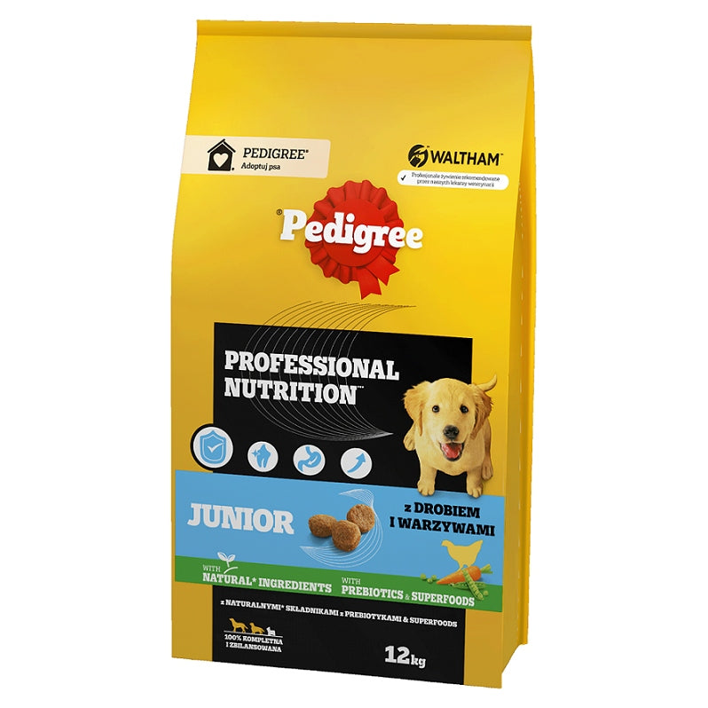PEDIGREE Junior Professional Nutrition 12 kg dry food for puppies