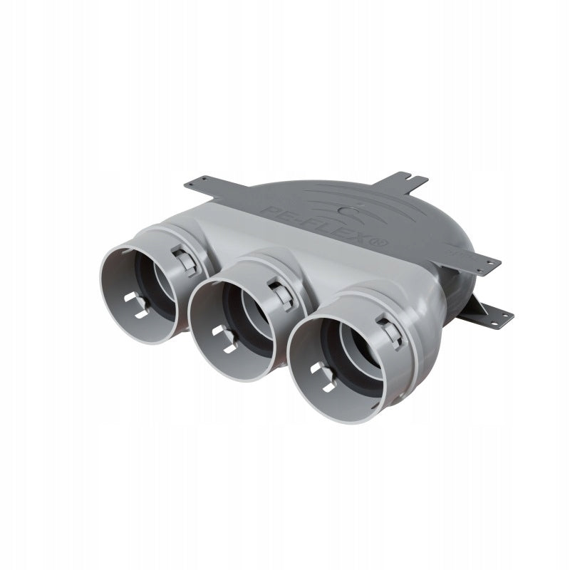 PEFLEX Expansion box 3x75/125 CEILING poly HIT