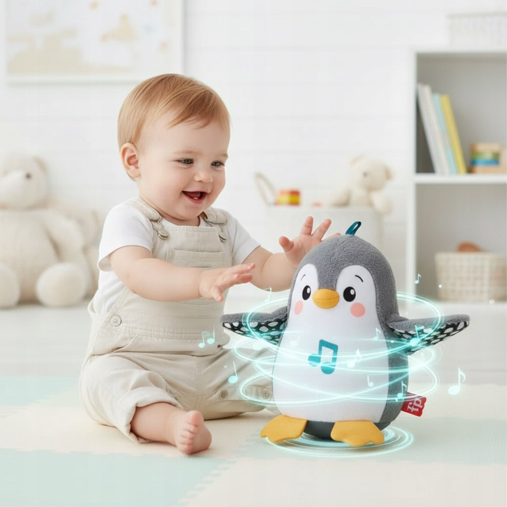 PENGUIN INTERACTIVE TOY FOR A CHILD 2 3 4 5 6 7 8 9 10 MONTHS OLD Packaging status original