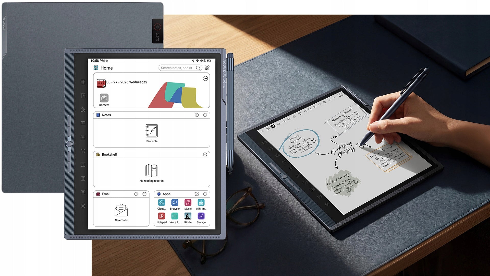 PENSTAR e-notepad eNote Pro NOTEBOOK e-book reader + stylus Brand PENSTAR