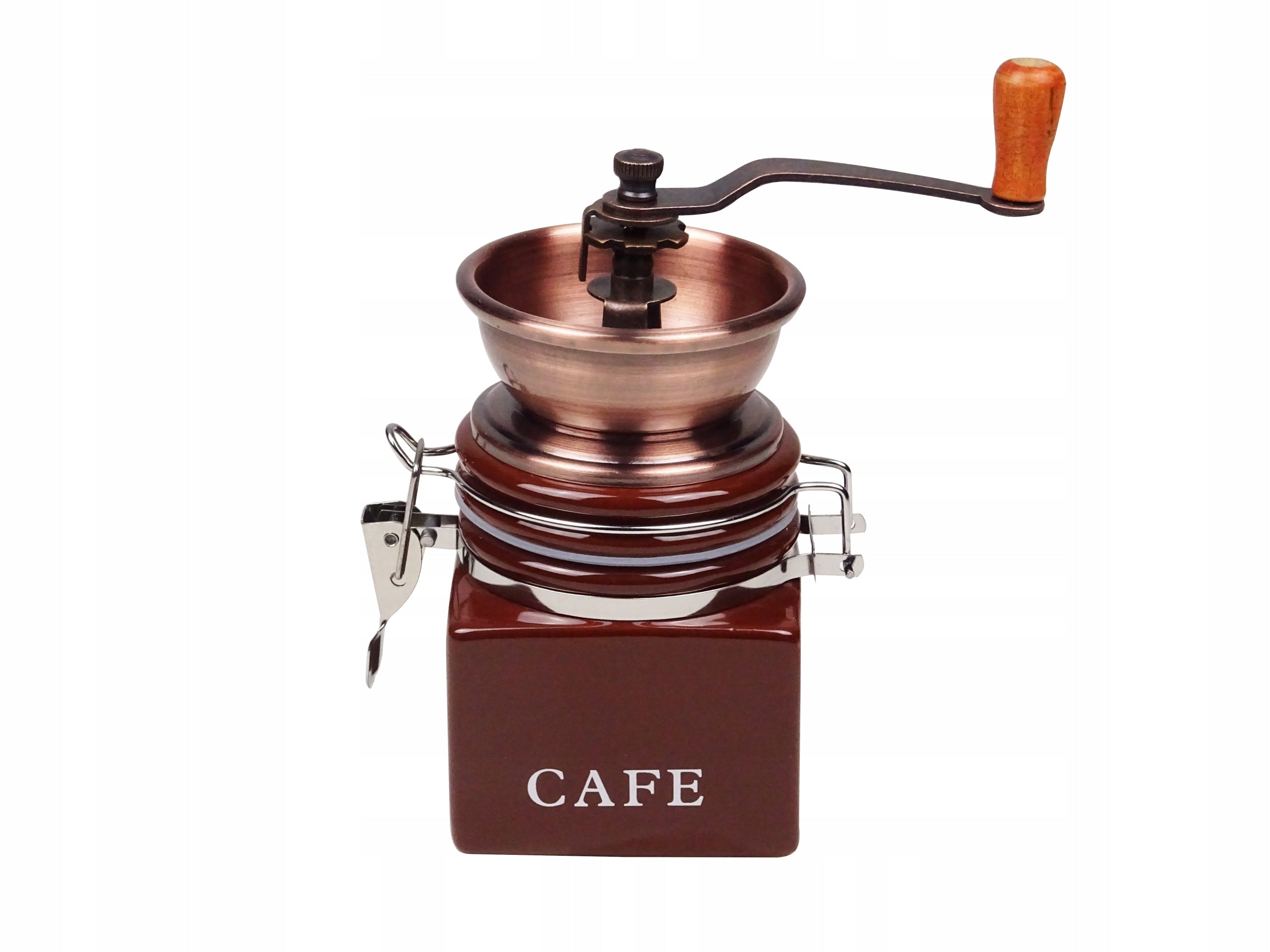 PEPPER COFFEE GRINDER CERAMIC HANDHELD TRADITIONAL MORTAR POWER