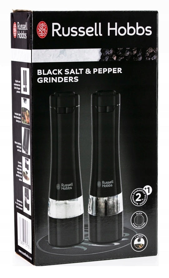 PEPPER SALT GRINDER SET RUSSELL HOBBS 28010 Manufacturer code 28010-56