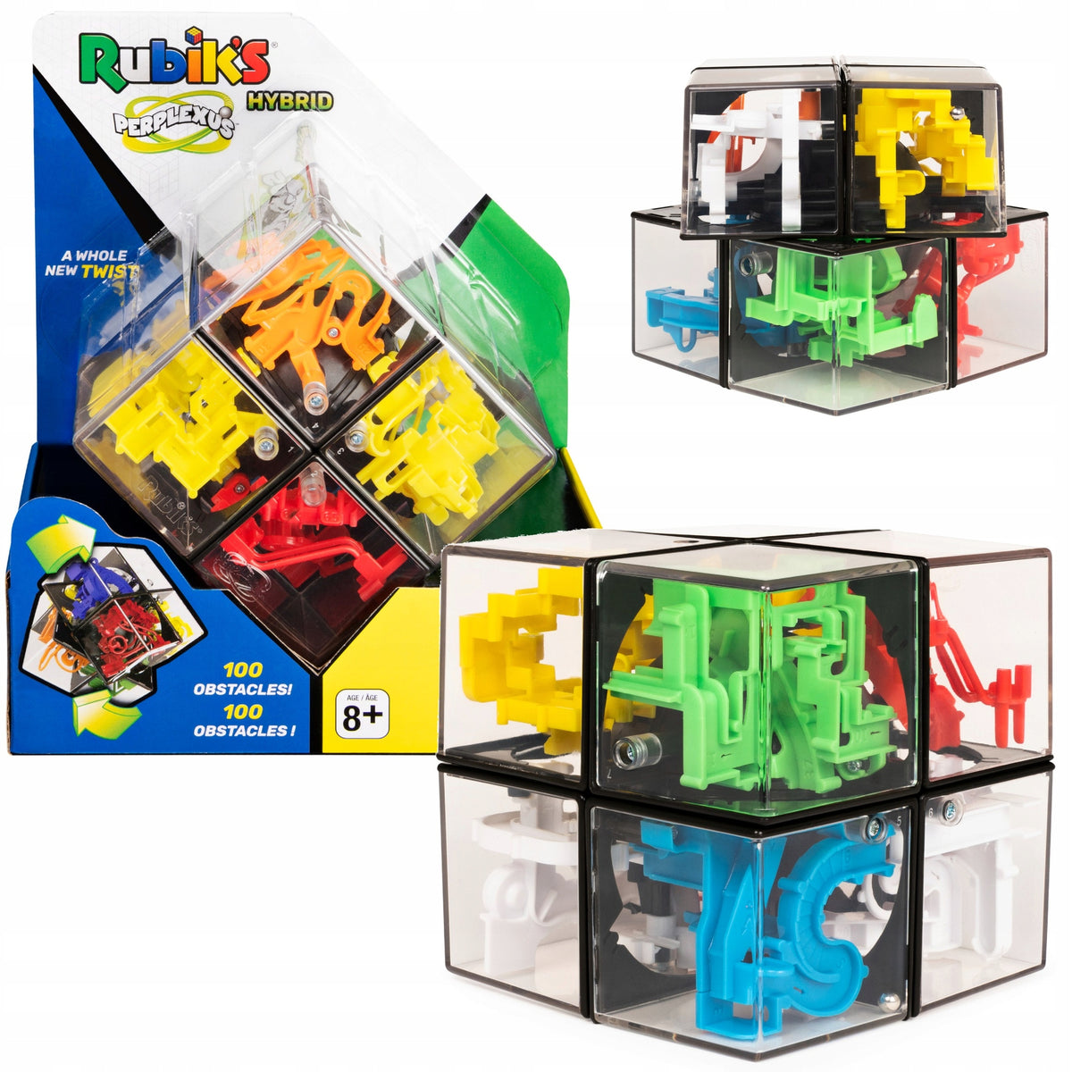 PERPLEXUS HYBRID CUBE WITH MAZE RUBIK'S MAZE 2X2