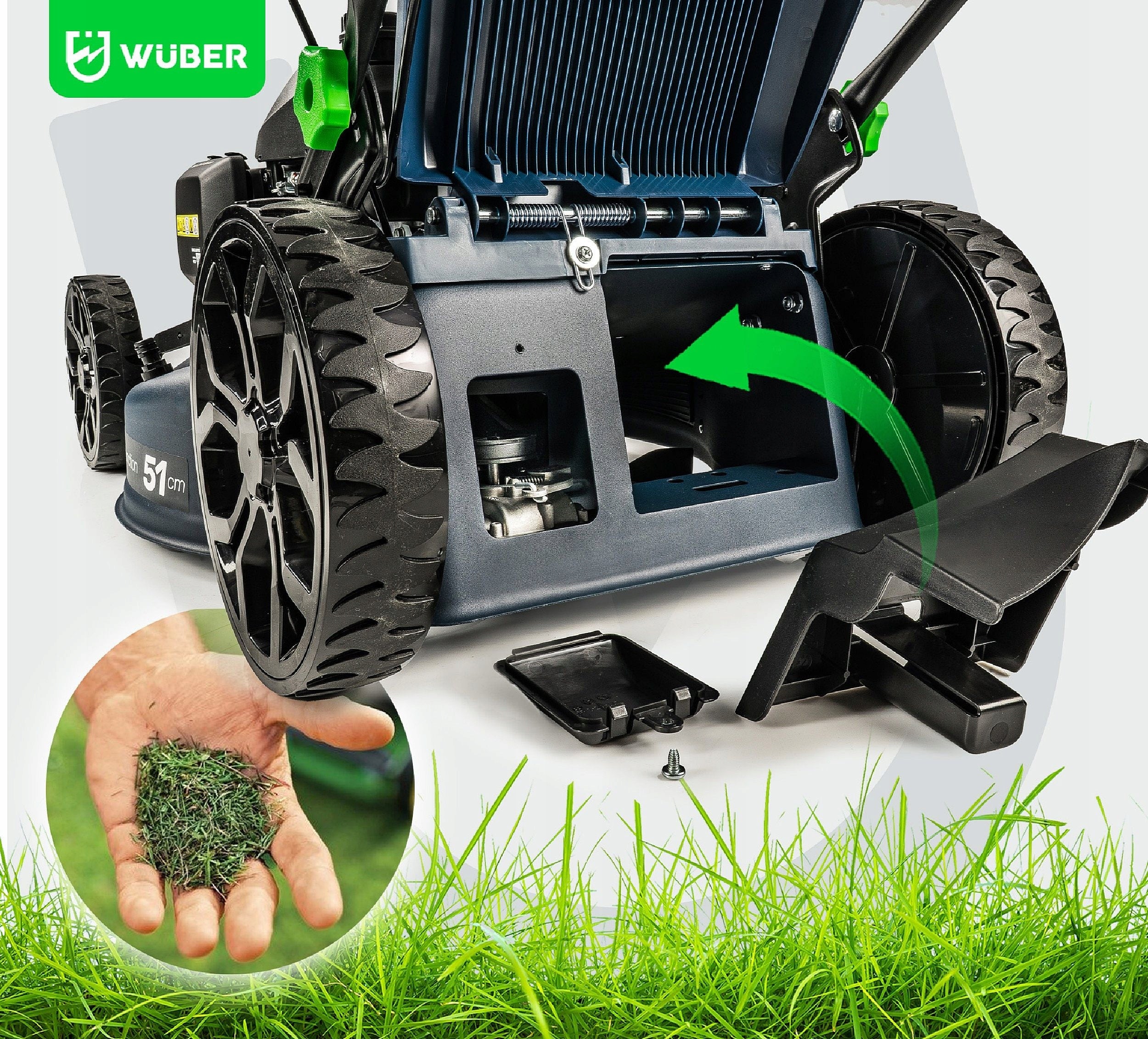 PETROL MOWER WITH DRIVE 5,7KM BASKET 70L REG 30-80 MM ENGINE HONDA +OIL Manufacturer code W09104