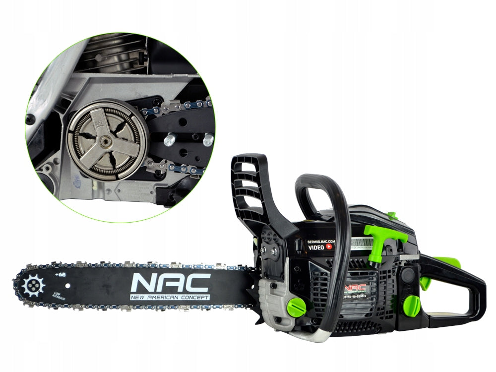 PETROL SAW NAC POWER 2.3 KM 45 CM GUIDE 40 CM STRONG LIGHT Manufacturer code 40322A