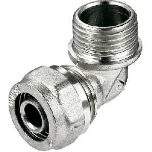 PEX elbow 25x1 GZ twisted 095 Manufacturer code KOLANO PEX 25x1" GZ KOLANKO NYPLOWE