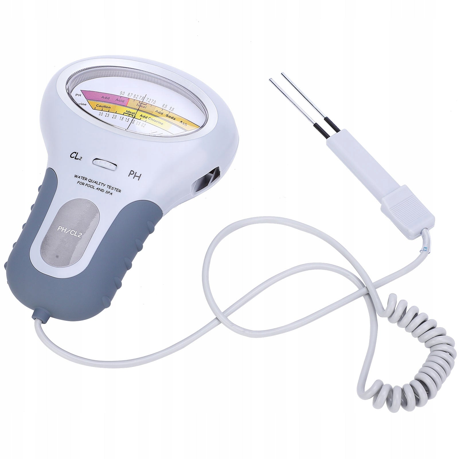 PH AND CHLORINE TESTER PH-METER WATER POOL CL METER Packaging status original