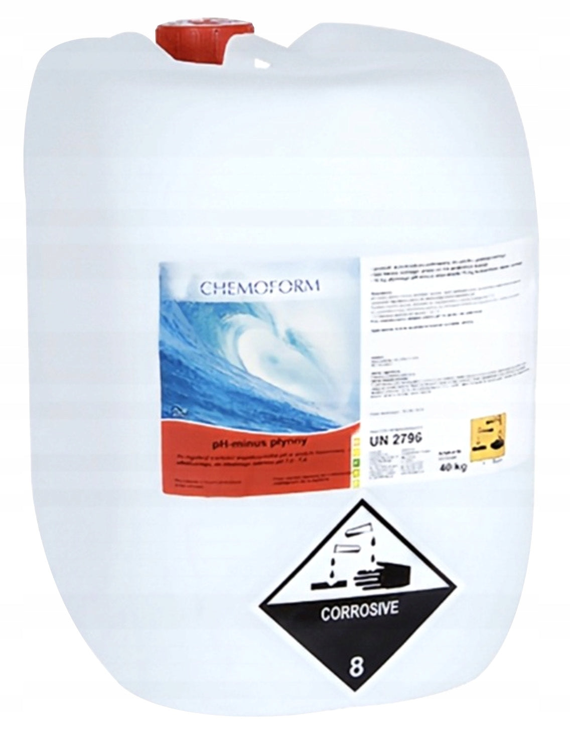 PH MINUS pH- Concealer Lowering Ph Water Chemistry Swimming Pool Jacuzzi Chemoform 25L