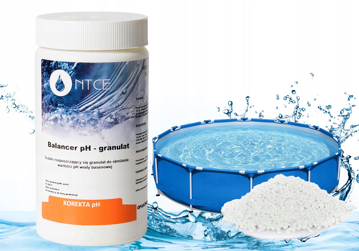 PH MINUS pH- Regulator Chemistry Lowering Ph Water Swimming Pool Jacuzzi NTCE 1,5 kg