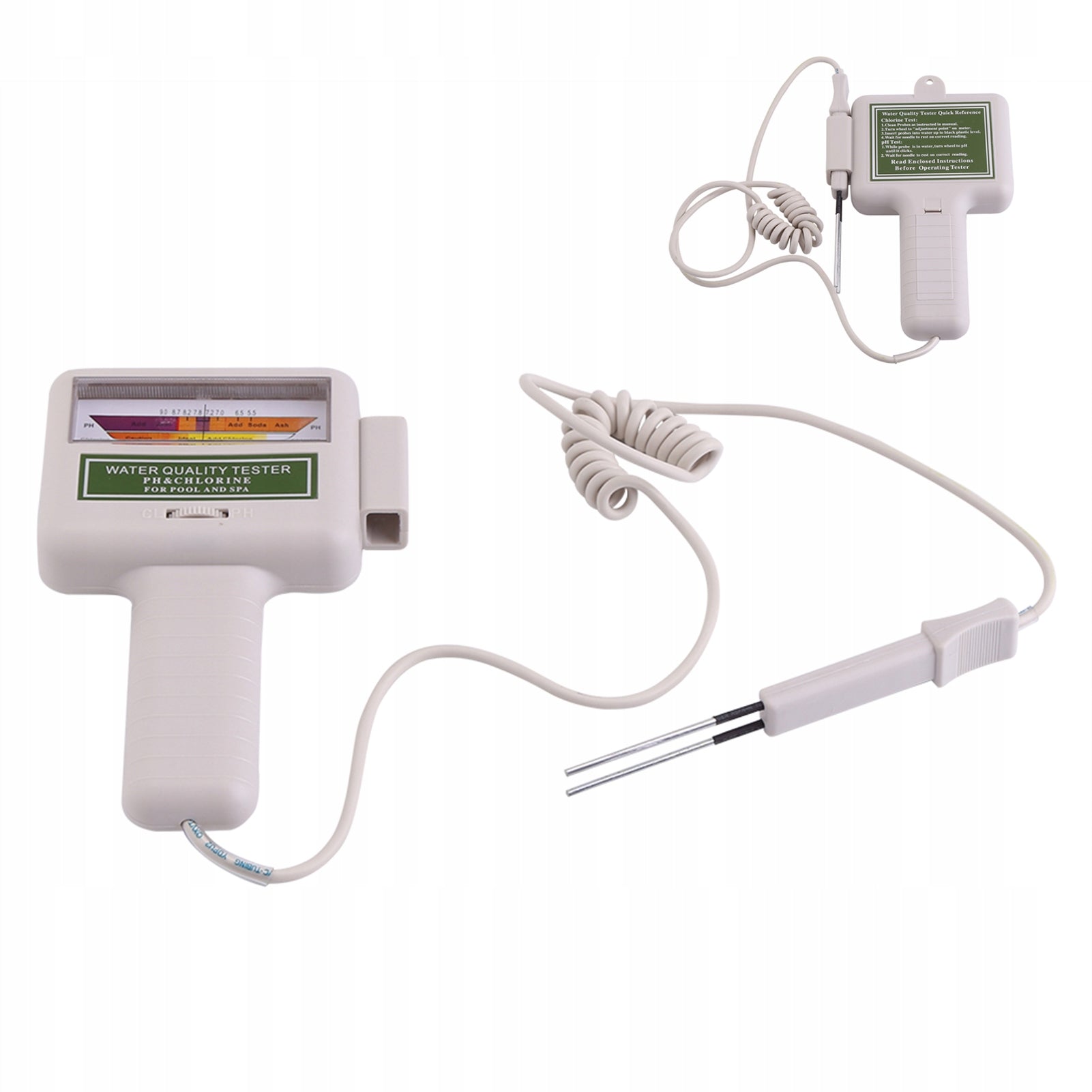 PH WATER TESTER METER AND CHLORINE LEVEL SUITABLE FOR 7.2-7.8PH POOL Product form other