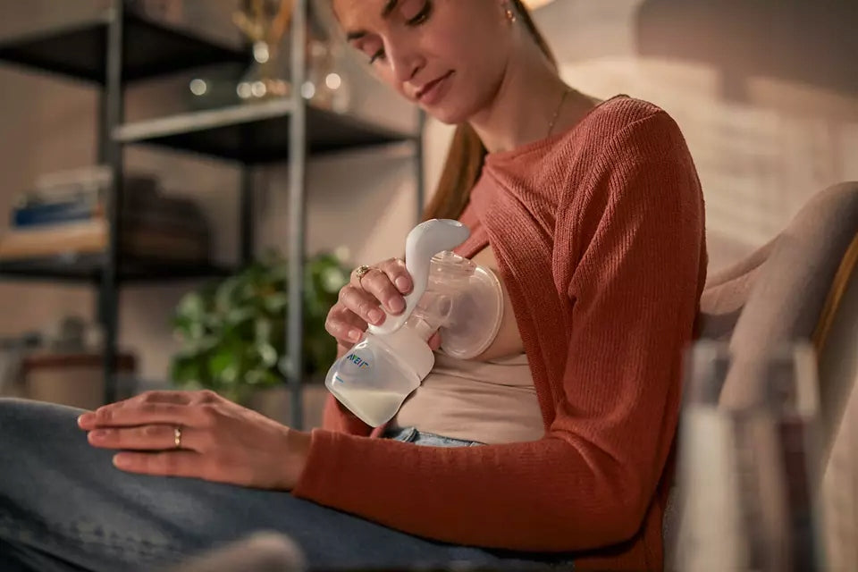 PHILIPS AVENT BREAST PUMP MANUAL BOTTLE + PACIFIER STARTER KIT Manufacturer code SCF430/16