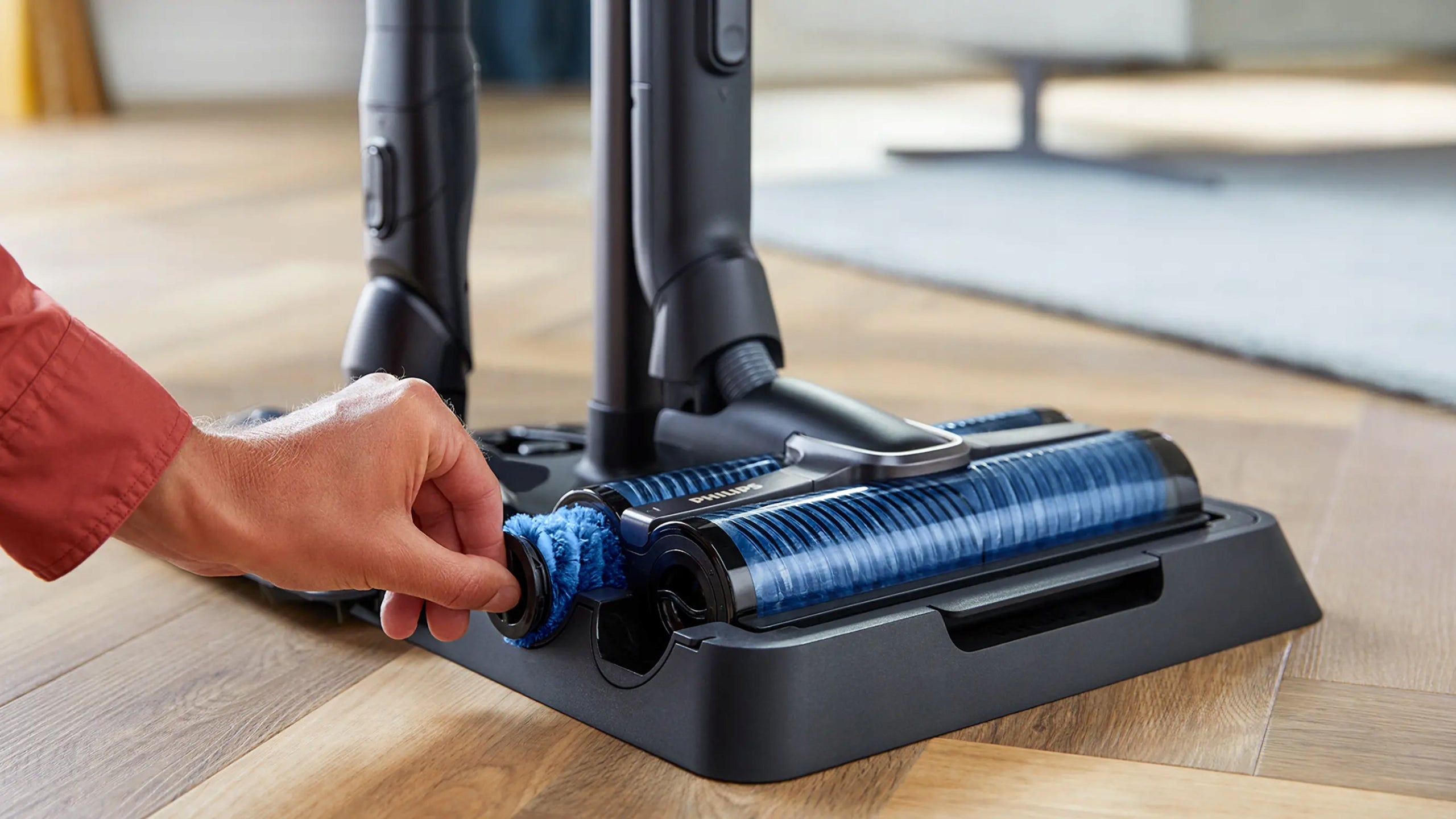 PHILIPS AquaTrio XW9465/11 cordless vacuum cleaner with active cleaning function Model AquaTrio XW9465/11