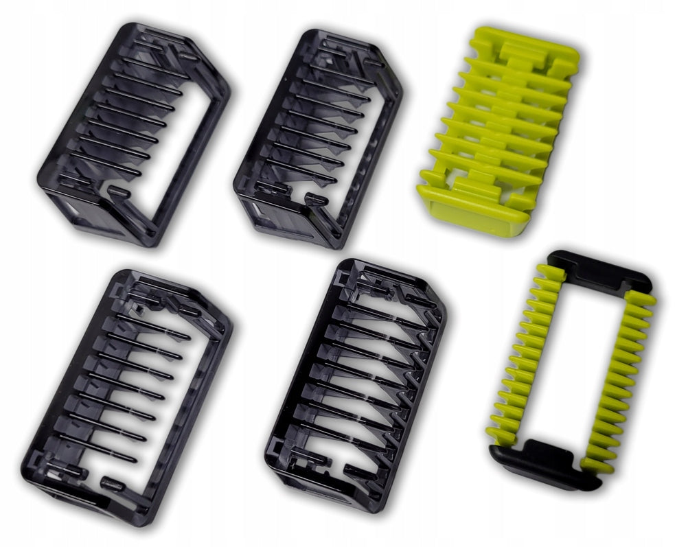 PHILIPS BODY CLIPPER COVERS SET 1/2/3/5 MM SET OF 6 PCS.