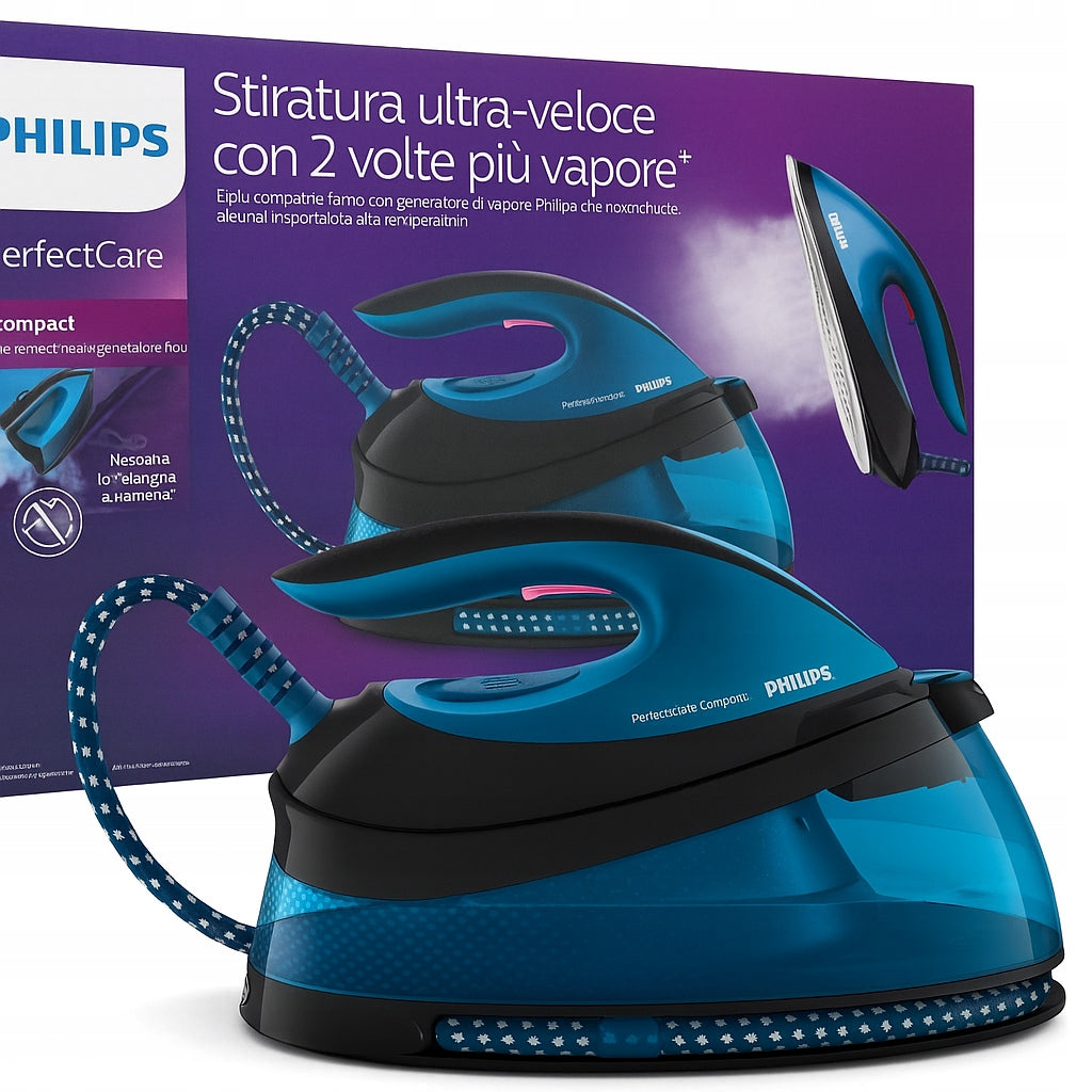 PHILIPS GC7846/80 STEAM GENERATOR STEAM IRON STEAM STATION 2400W 6,5 BAR