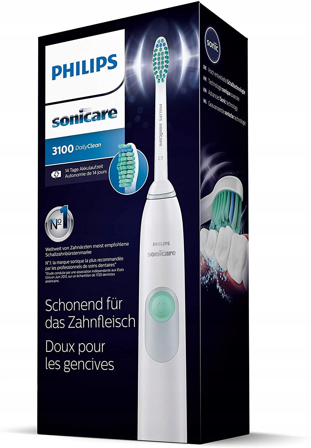 PHILIPS HX6221/21 SONICARE 3100 DailyClean Sonic electric toothbrush Brand Philips