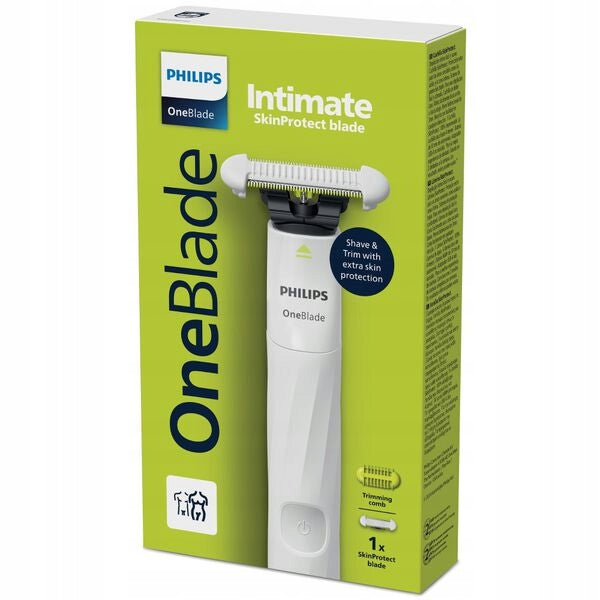 PHILIPS INTIMATE ONEBLADE SHAVER FOR WOMEN BIKINI BODY WITH CAP 2022 Packaging status original