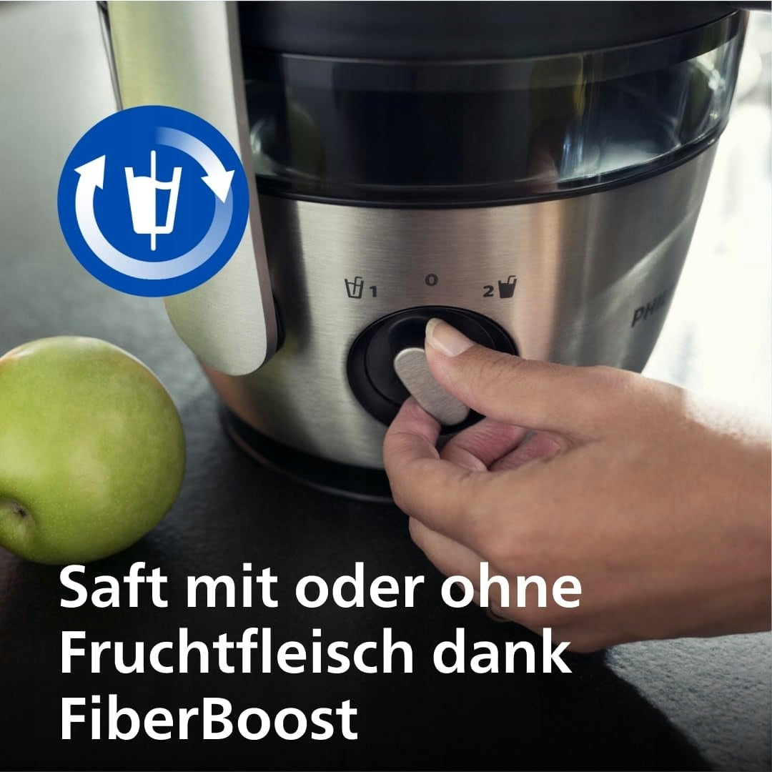 PHILIPS Juicer 3000 XXL FibreBoost Inlet 2L 1100W QuickClean Power rating 1100 W