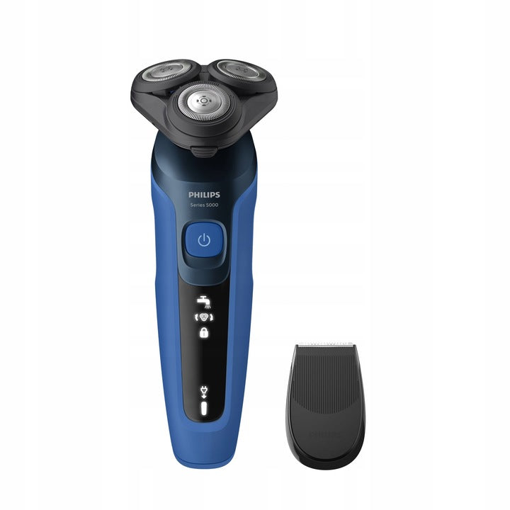 PHILIPS MEN'S BEARD SHAVER ELECTRIC HEAD SELF SHARPENING BLADES Batteries included no