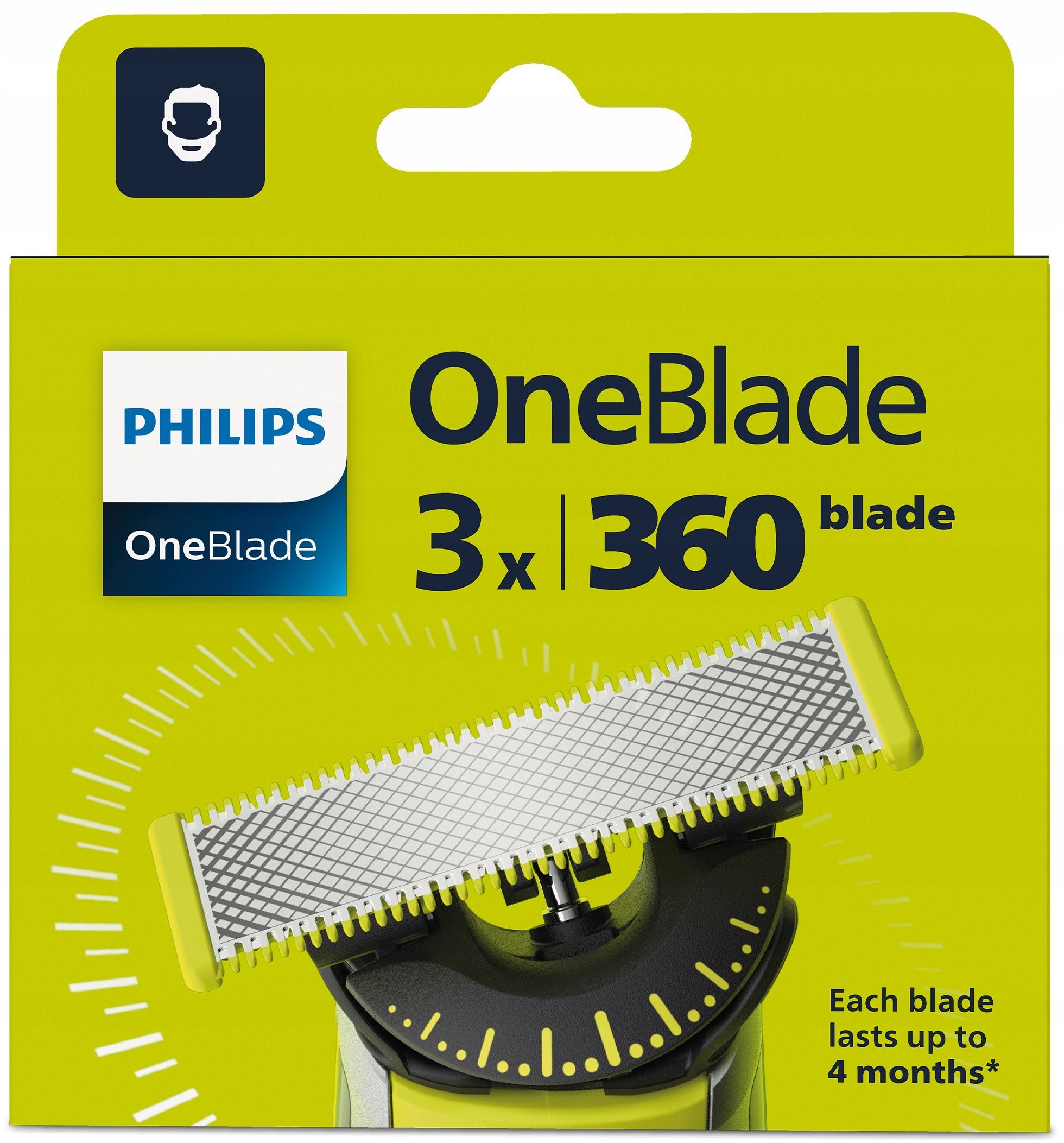 PHILIPS OneBlade 360 QP430/50 shaver blades