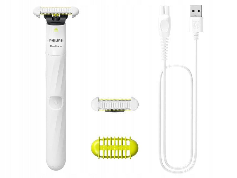 PHILIPS OneBlade Intimate QP1924-30 Trimmer, 2 BLADES included Battery type nickel-metal-hydride