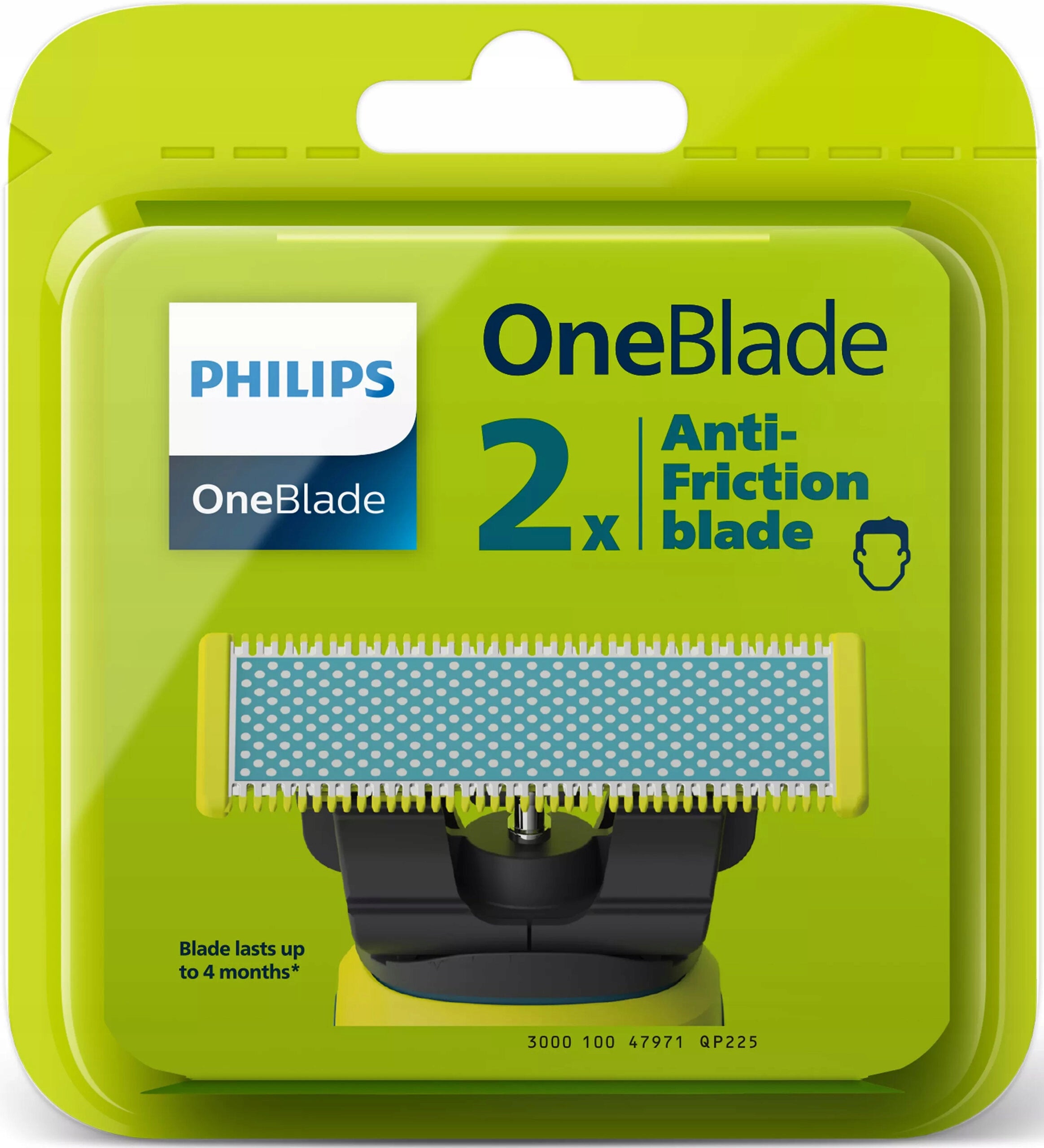 PHILIPS OneBlade Sensitive QP225/50 shaver blades For shaver