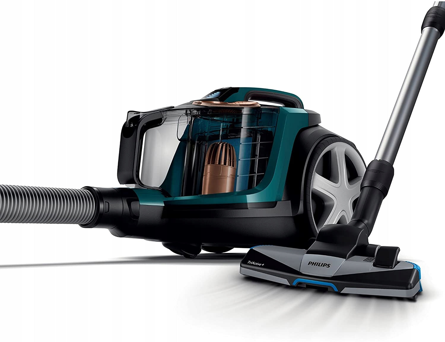 PHILIPS PowerPro Expert FC9744/09 900W BAGLESS CLEANER Dominant color green