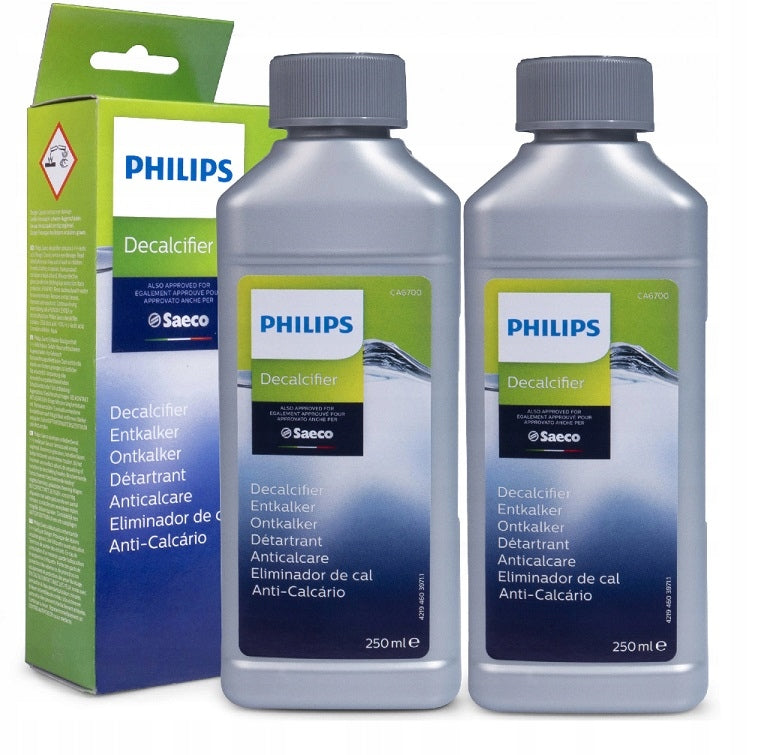 PHILIPS SAECO DESCALER MACHINE 2X250ml CA6700 Packaging status original