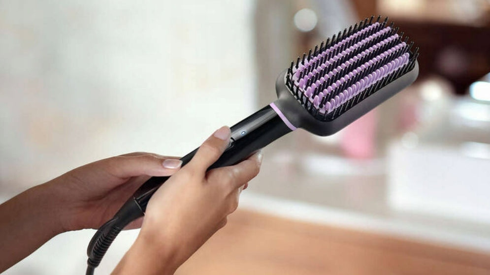 PHILIPS STRAIGHTENING HAIR BRUSH FOR STYLING AND COMBING 52W Brand Philips