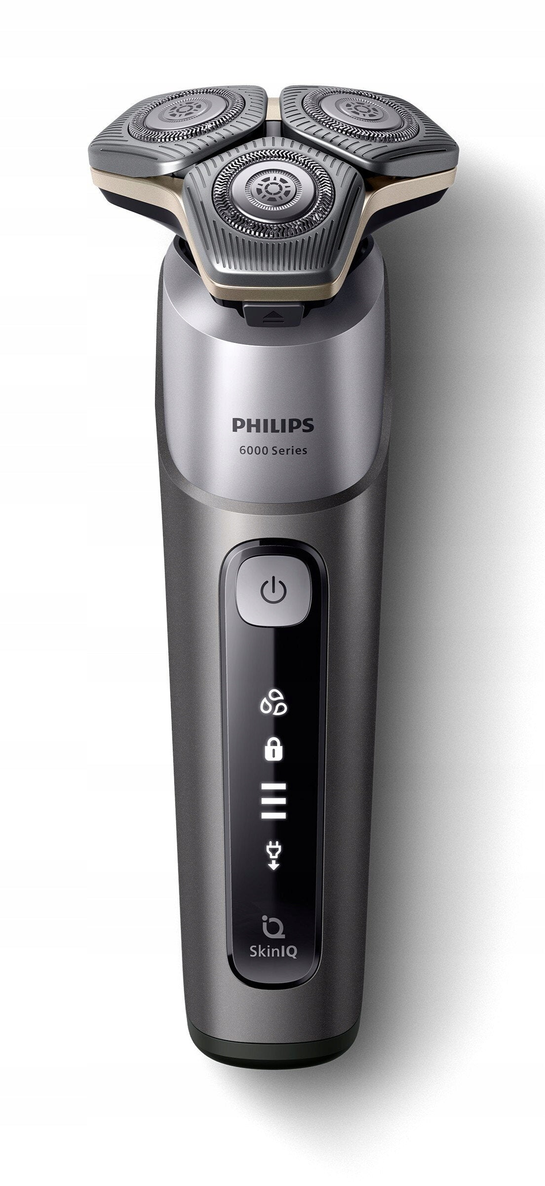 PHILIPS Series 6000 SkinIQ S6830-95 Wet and dry shaver Dominant color silver/gray