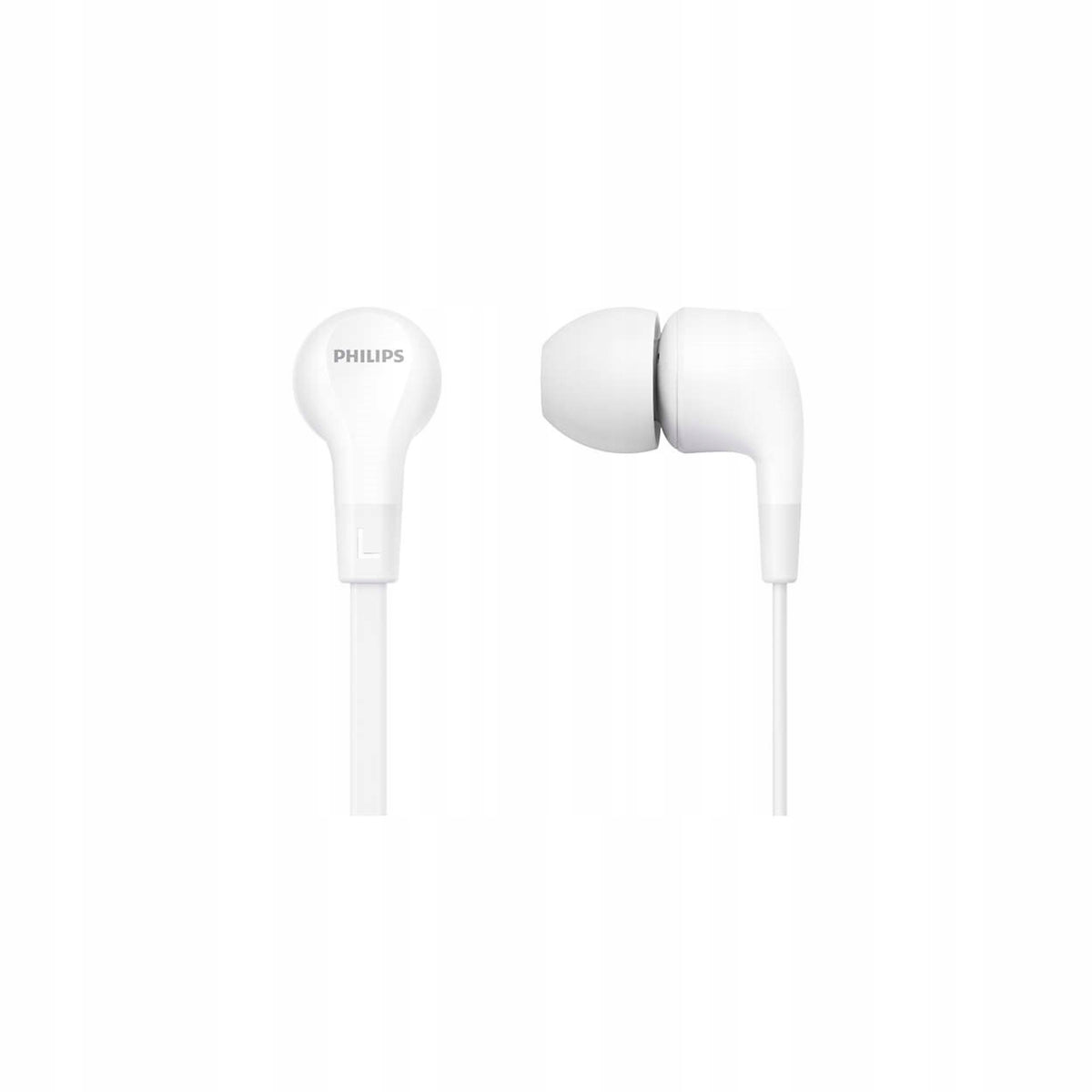 PHILIPS TAE1105WT Earbuds with Microphone White Packaging status original
