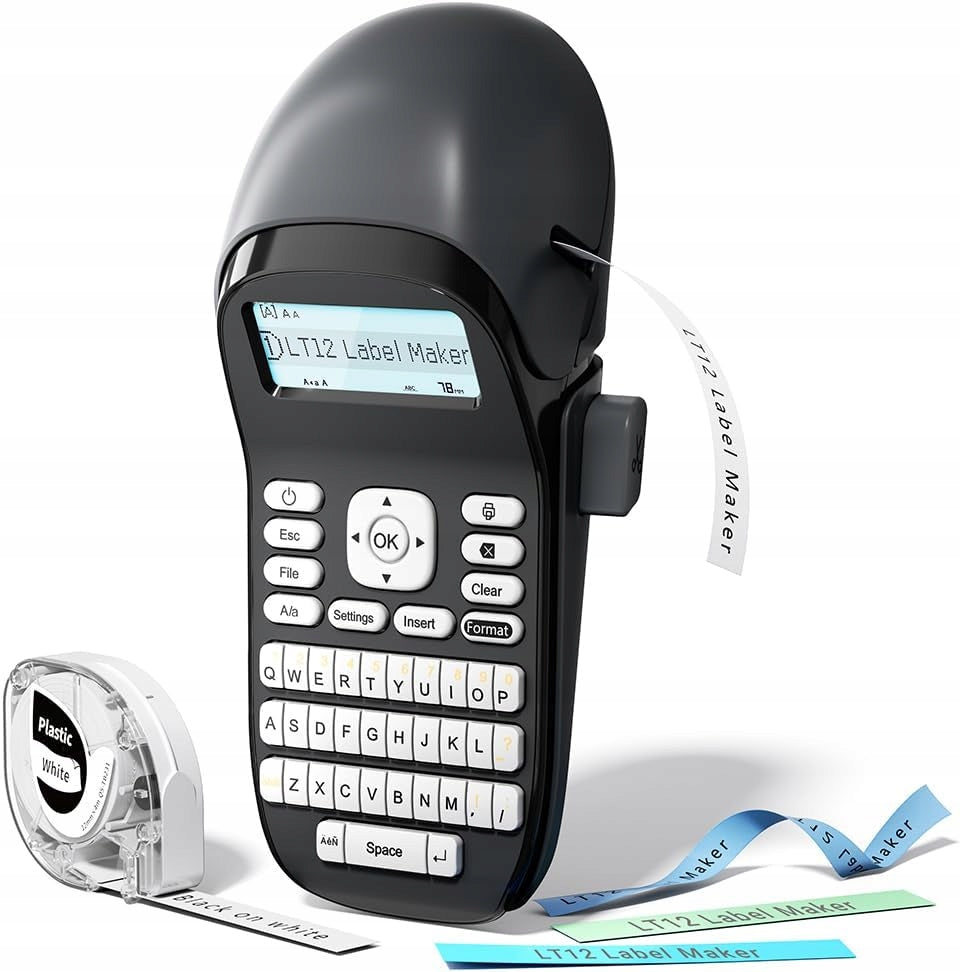PHOMEMO LT12 – PORTABLE BLUETOOTH LABEL PRINTER WITH Bluetooth KEYBOARD