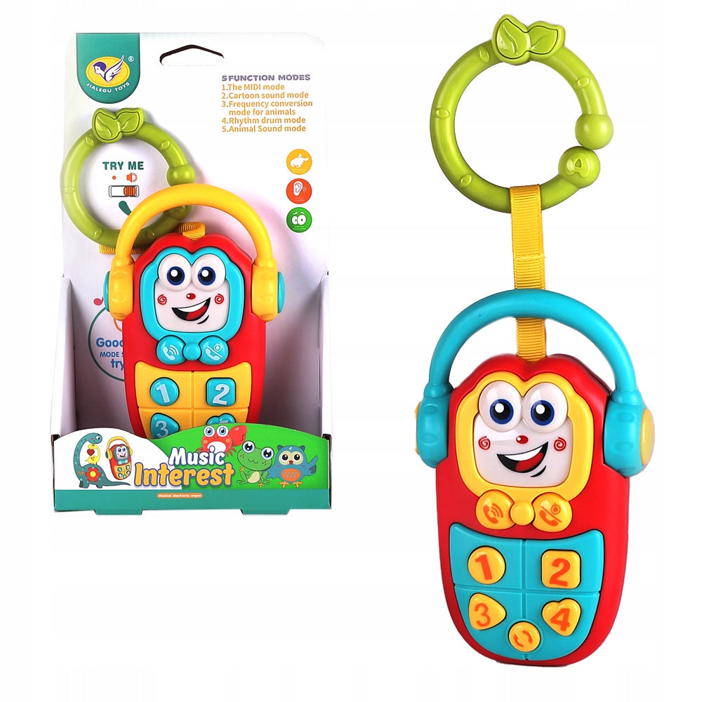 PHONE SMARTPHONE RATTLE, PENDANT LIGHT, SOUND ASKATO