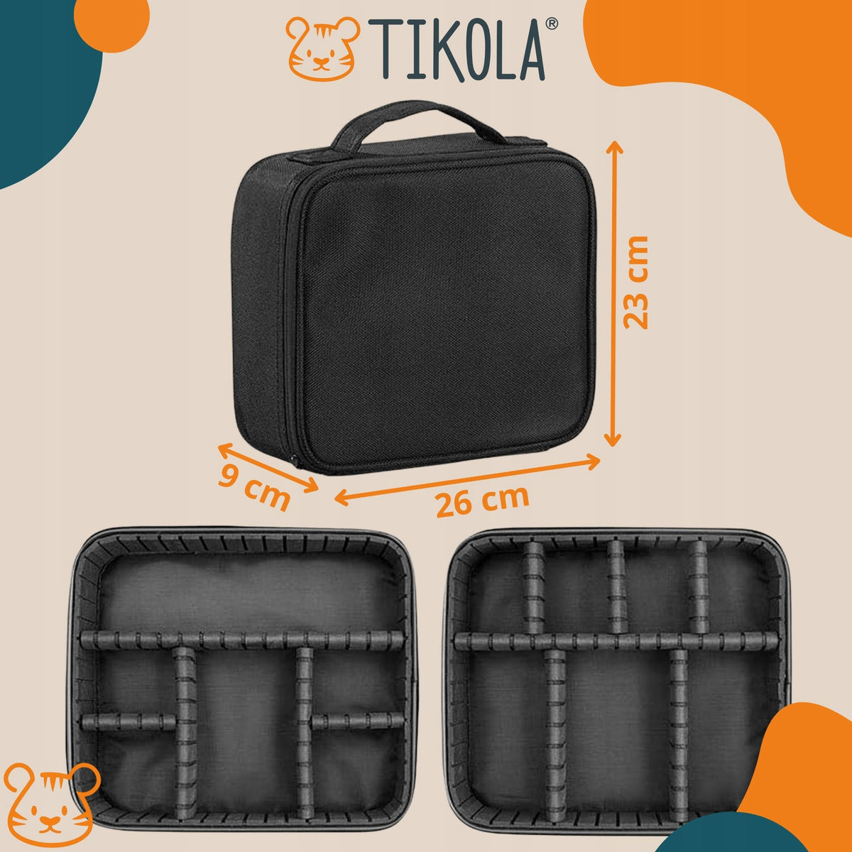 PHOTO BAG CAMERA ORGANIZER CAMERA LENSES CABLES DISK SUITCASE Manufacturer code TORBA FOTOGRAFICZNA ORGANIZER NA APARAT