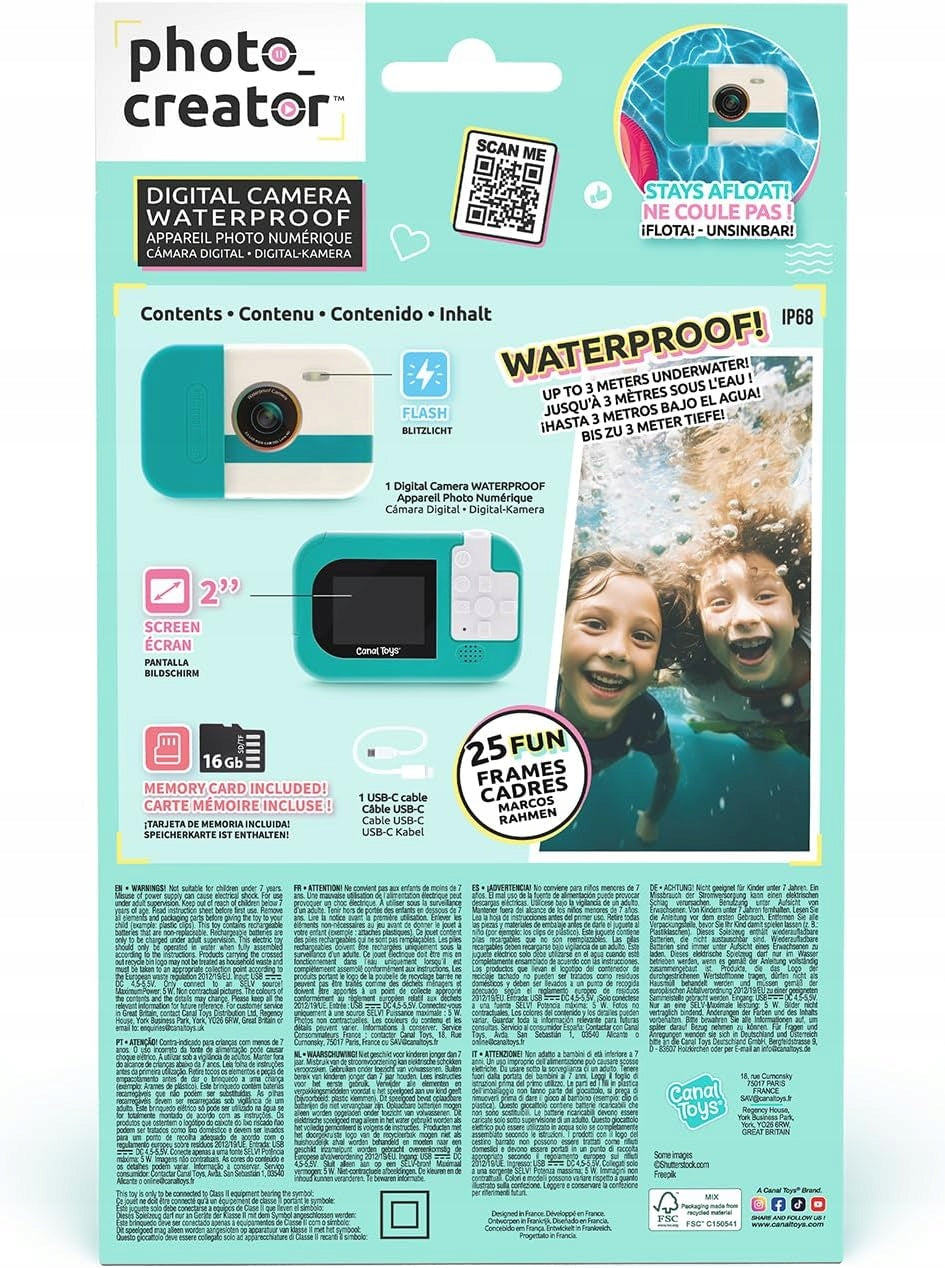 PHOTO CREATOR Waterproof Camera Packaging status original