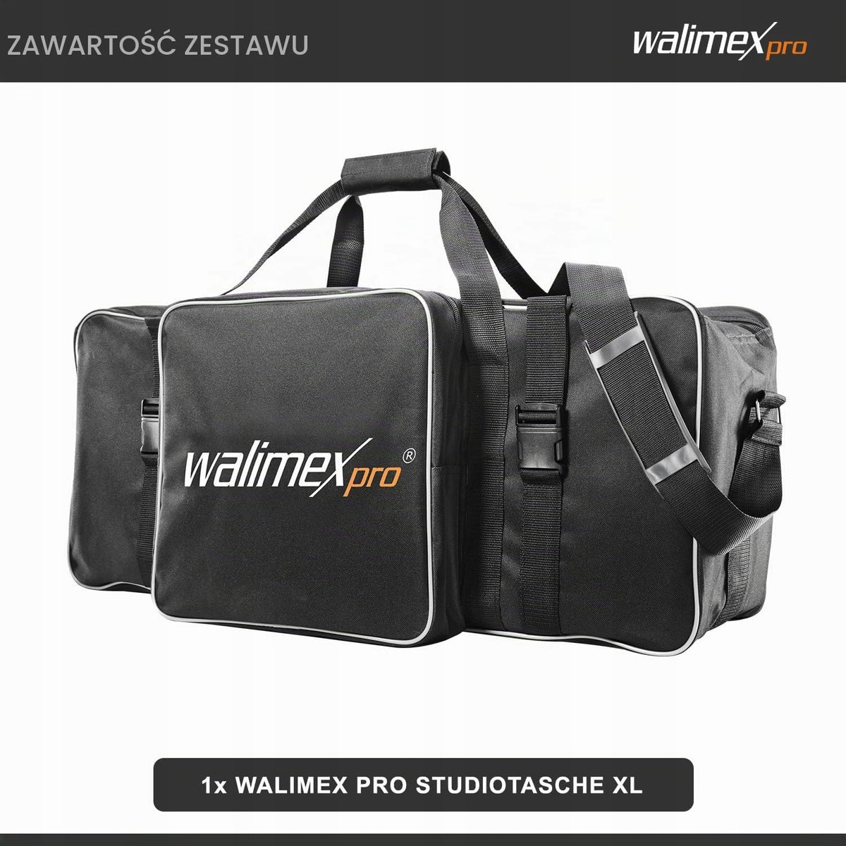 PHOTO STUDIO BAG FOR FLASHES WALIMEX PRO XL 14881 Manufacturer code WALIMEX PRO XL 75CM 14881