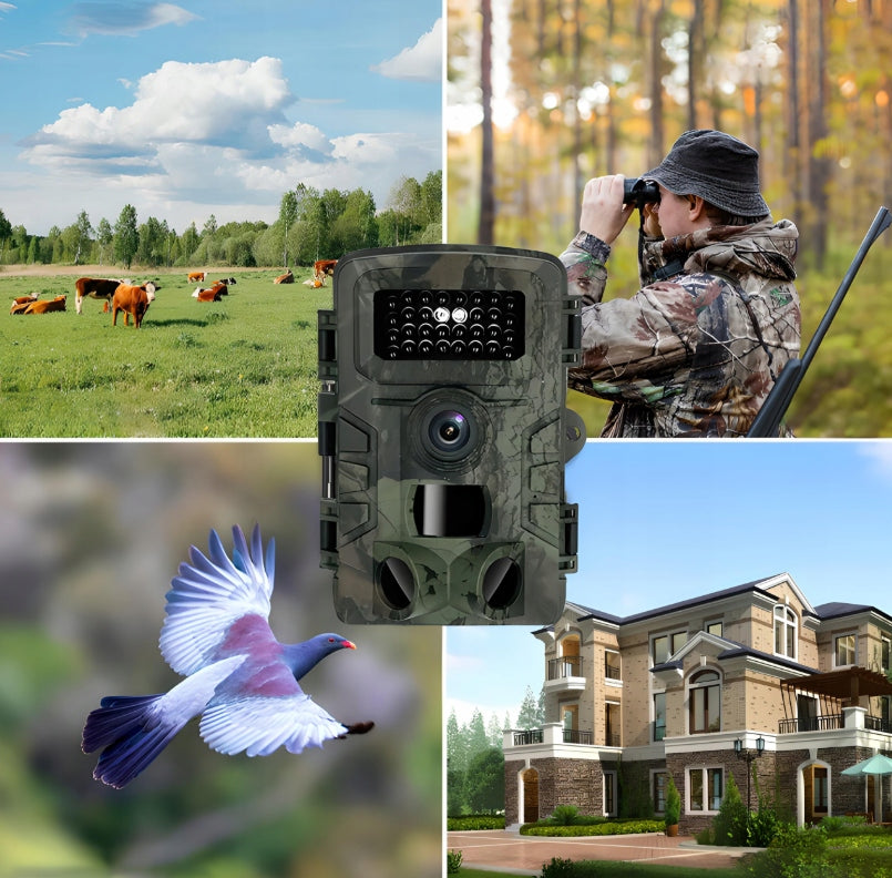 PHOTOTRAP IR FOREST CAMERA MPX 1920 X 1080 40 LEDS NIGHT MODE MULTI-SHOT Packaging status original